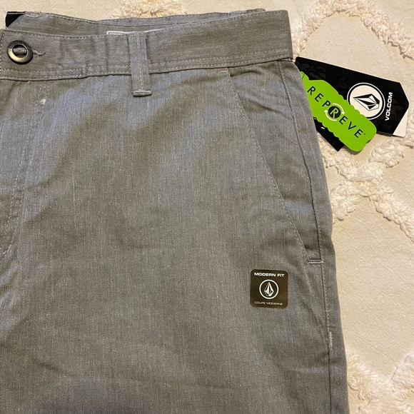 Volcom shorts | FRICKIN MODERN STRETCH SHORTS - GREY - Picture 7 of 12